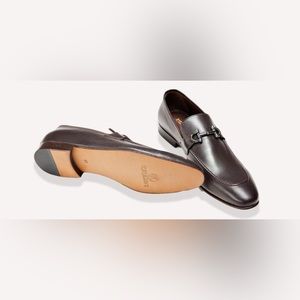 Brown & Black Belgravia Horse Bit Loafers